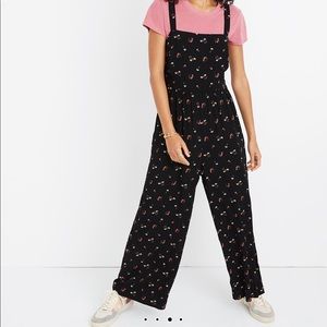 Madewell Floral Basket Jumpsuit
